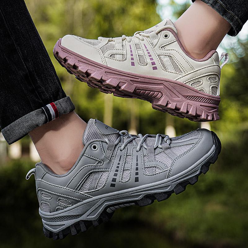 2026 Paar Rutschfeste Outdoor Bergsteigerschuhe Wandern Klettern Camping Sportschuhe Atmungsaktives Mesh Multifunktionale Schuhe