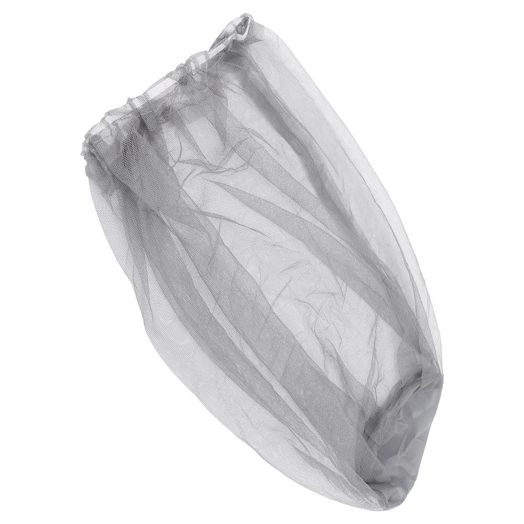 Nylon InsectProof Mosquito Night Fishing Net Sunscreen Breathable Mesh Sheild Cap(Grey )