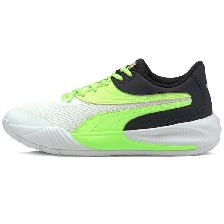 Puma Triple Basketball 'White Green Glare' 195217-10