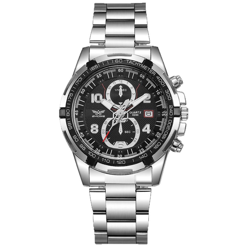 E-Commerce Business Men'S 6-Pin Full-Function Quartz Steel Belt Watch Supply
