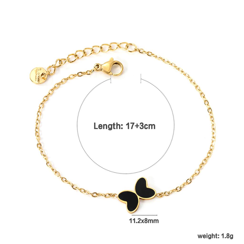 Simple Butterfly Bracelet For Women Classic Versatile Fashion Jewelry Elegant Bracelet