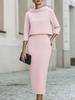 Oversized Sexy Bodycon Dress and Top Set - New Arrivals for