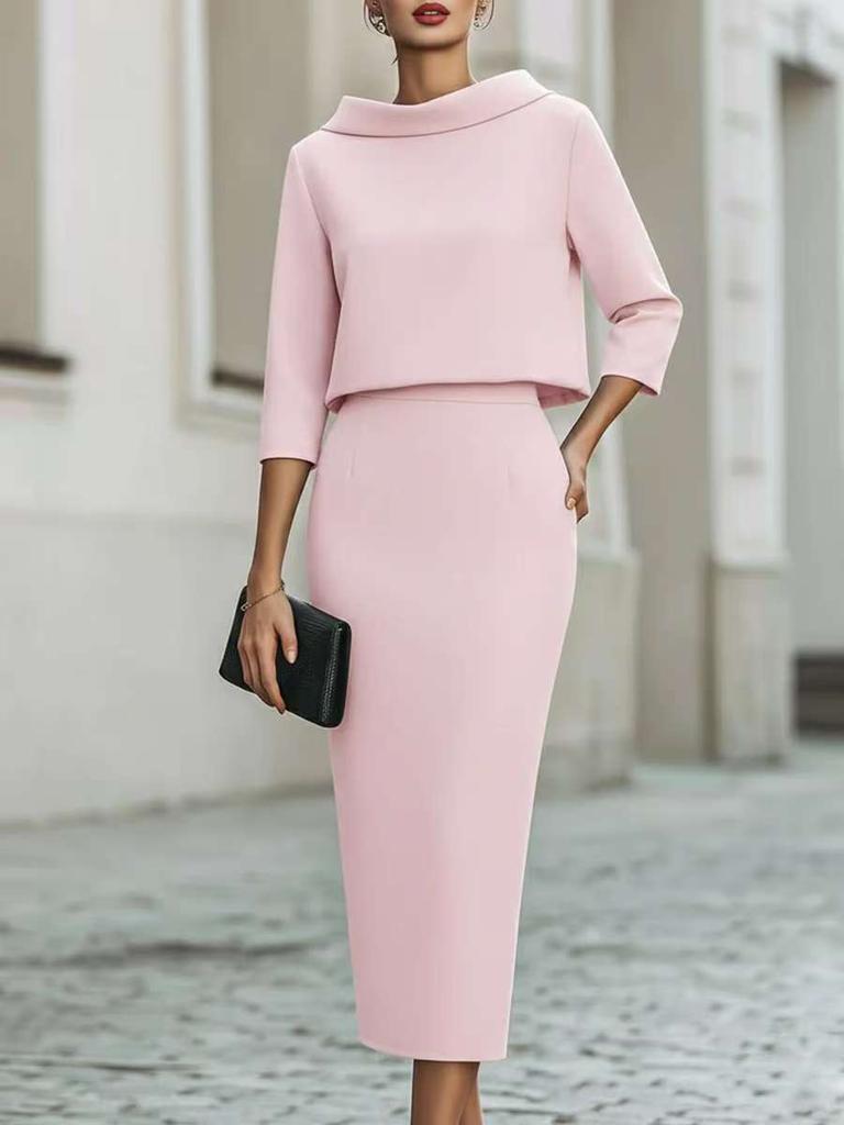 Oversized Sexy Bodycon Dress and Top Set - New Arrivals for