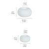Ceramic Candlestick Simple Style Wax Melt Burner Crafts Aroma Container  Party