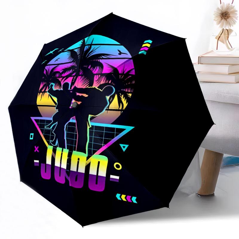 Bowling Strike Action Game Outdoor Automatic Umbrella Retractable Design with 8-Rib Durability Lightweight Perfect Gift for Friends Family