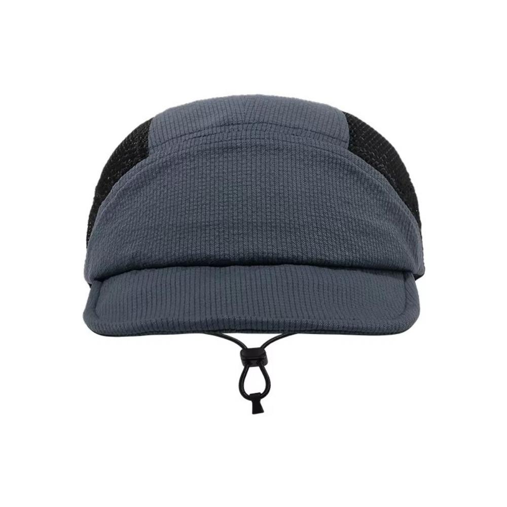 Cappellino da Baseball Giapponese Asciugatura Rapida Traspirante con Visiera Corta Uomo Donna Viso Piccolo Estivo Esterno Protezione Solare Cappellino Hip-hop Cappello con Visiera Morbida