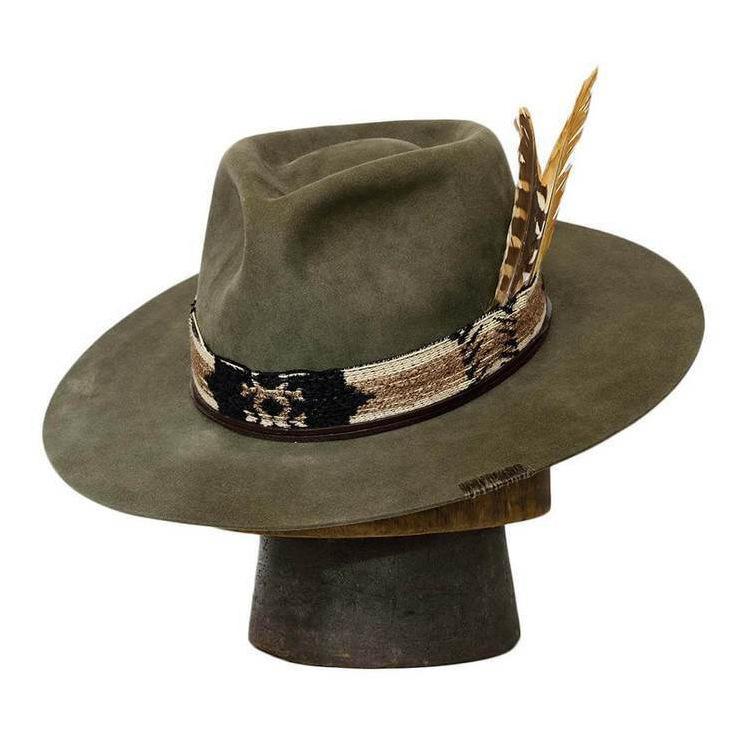 Hot-selling manufacturers fashion wool hat, solid color felt hat, feather decorative felt top hat