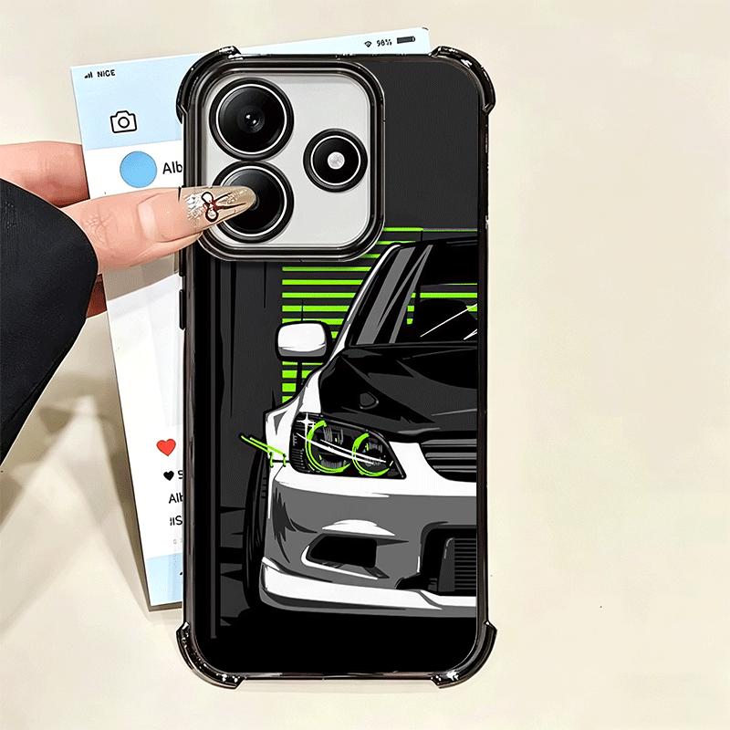 Simple Japanese Sports Cars Pattern Soft Phone Case For Xiaomi Poco X7 X8 Pro Max X6 X5 X3 F8 Ultra F7 M8 M7 M5S Redmi 15C 15A 1