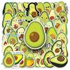 50 Cartoon Avocado Ins Style Personalized Cute Decorative Suitcase Scooter Car Motorcycle DIY Stickers