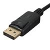 PC Dizüstü Bilgisayar için 1.8m Yüksek Netlikte 1080P Display Port DP Erkek - HDMI Uyumlu Erkek AV Kablosu Adaptörü