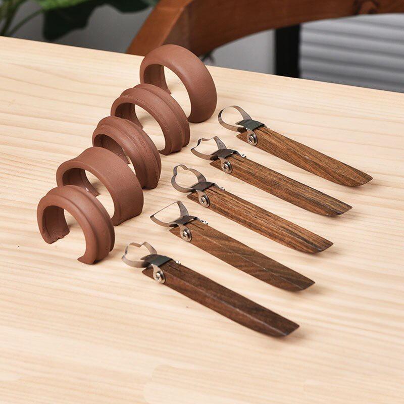 Tea Cup Water Utensil Handle Tool Pottery DIY Handmade Polymer Clay Sculpture Repair Scraper Lightweight and Easy To Use