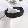 New Headbands for Women Girls Knotted Hair Band Solid Color Hairband Simple Hair Hoop Retro Makeup Headwear Hair Accessories