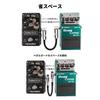 GHOSTFIRE 15cm Guitar Patch Cables for Guitar Effects Pedals, Noise Reduction, Space-Saving (3 Cables)