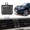 1Pc Black Car Front A/C Air Conditioning Vent Outlet Tab Clip Repair Kit Auto Interior Accessories Fit for Toyota Prado 10-17
