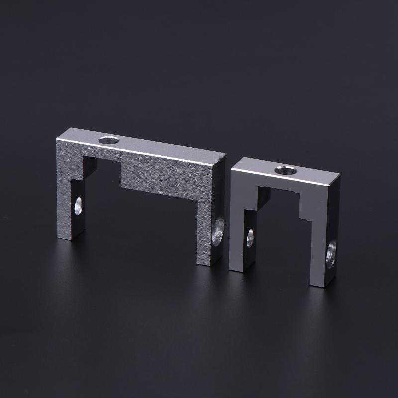 1/2Sets 2020 2040 Aluminum Alloy Profile Ender3 3D Printer Parts For MGN12 Linear Guide Rail Fixed Block