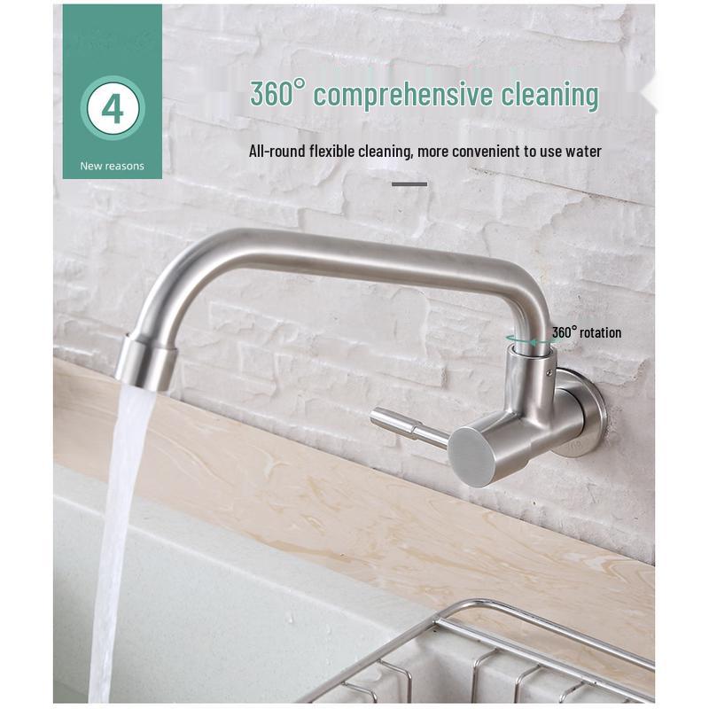 MDNG Kitchen Sink Single Cold Faucet