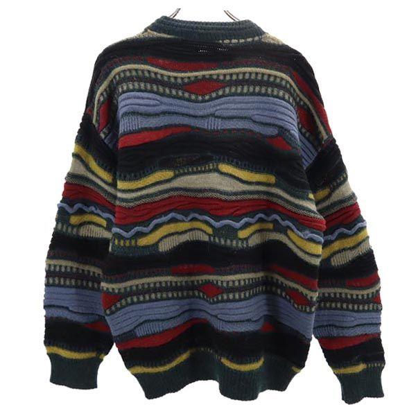 B FOR B 90s Made in Italy Old 3D Long sleeve sweater M knit Men's Used