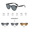 Fashion Round Men Sunglasses Women Vintage Plastic Sun Glasses For Male Anti Glare Driving Shades Eyewear Uv400