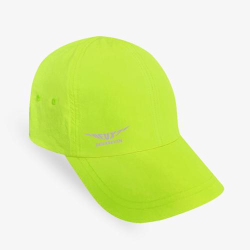 DEUXFISHING Woven Marathon Running Cap Fluorescent Yellow - Mcap_04