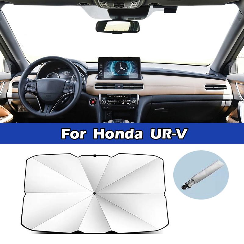 Car Front Windshield Sunshade Umbrella UV Protection Auto Accessories For Honda CR-V XR-V Odyssey Vezel Fit Breeze Civic Accord