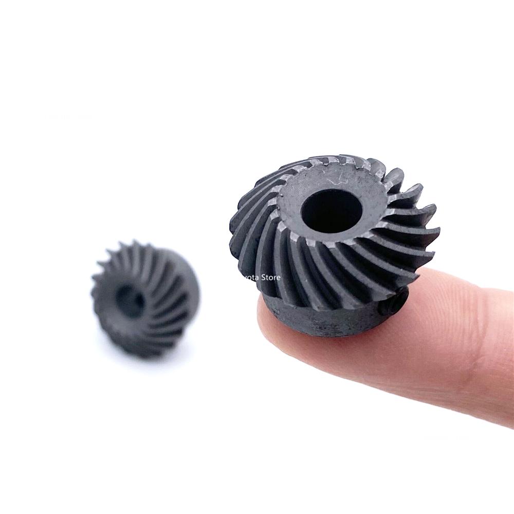 1:1 Spiral Helical Bevel Gear 1M 20T 6/8/10mm Car Model Differential DIY Steel Gear 90 Degree Installation