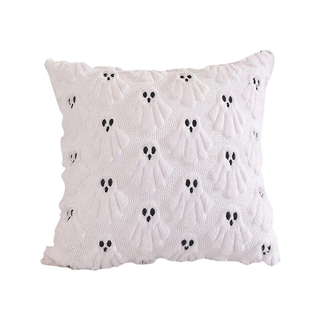 Halloween Printed Pillowcase Square Pillowcase Sofa Pillowcase No Core Comfortable Pillowcase