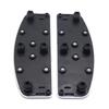 Motorcycle Chrome Skull Zombie Rider Footboard Insert Kit For 1980-Up Harley Davidson SOFTAIL MODELS LIKE FLSTC, FLSTN, FLSTF