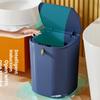 Light Energy Trash Can Smart Sensor Garbage Storage Box Kitchen 20L Capacity Auto Paper Basket Bathroom Waste Tissue Collect Box