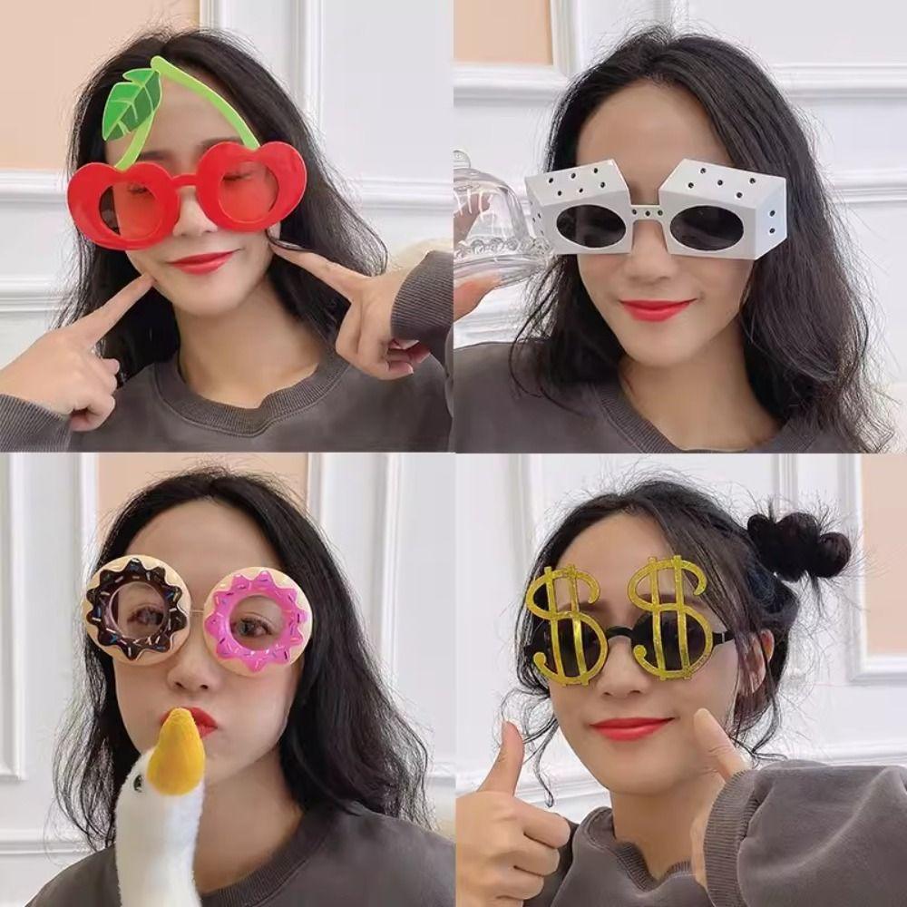 Cartoon Mask Funny Glasses Minnie Eyeglasses Cosplay Glasses Personality Photo Props Glasses Party