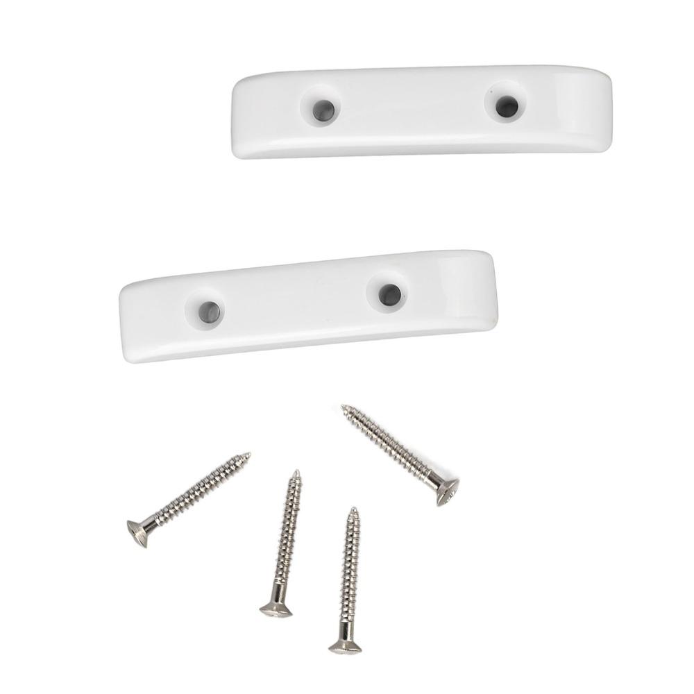 4PCS Plastic Bass Thumb Rest White Bass Finger Rest Anti Slip Bass Guitar Thumb Rest  Guitar