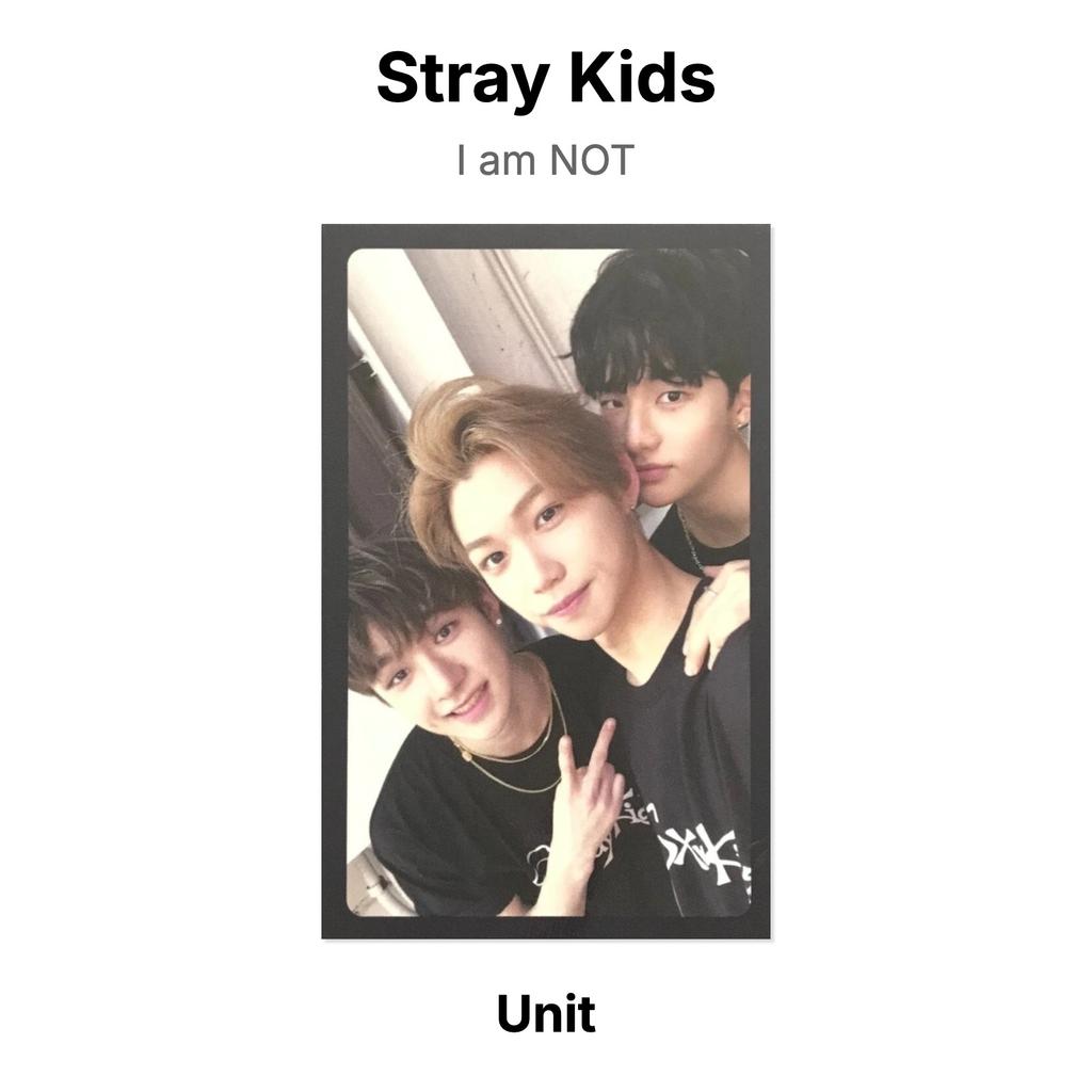 Stray Kids Ich bin KEINE offizielle Fotokarte