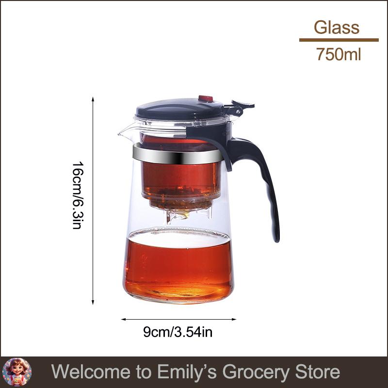 

Китайский чайный сервиз Гунфу, новый термостойкий стеклянный чайник для пуэра, фильтр для заваривания чая, цветочный горшок с подогревом из боросиликатного стекла