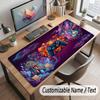 Spielcontroller-Thema Benutzerdefiniertes Mauspads Personalisierter Druck Name Text Schreibtischunterlage Für Home Office Tischdekoration