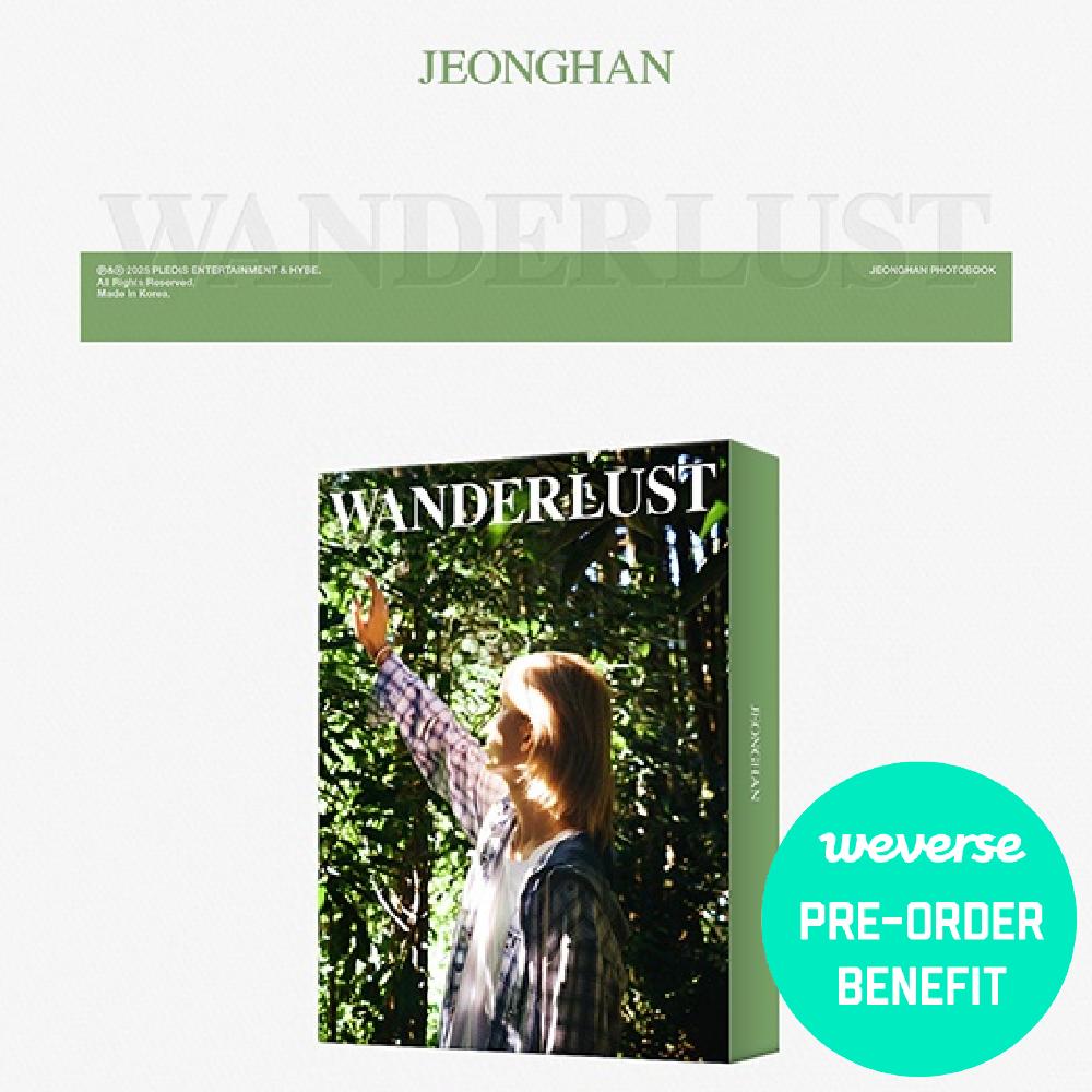 

2-й предзаказ SEVENTEEN JEONGHAN WANDERLUST Фотобук и POB Weverse
