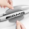 Car Door Sticker Carbon Fiber Scratches Auto Handle Protection Film For Mercedes Benz AMG GLE GLS GLC CLA GLB ML C500 C200 C300 W204 W206 W212 W203