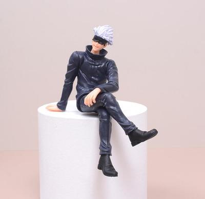 Satoru Gojo Sitzende Version Figur Modell Spielzeug 13cm