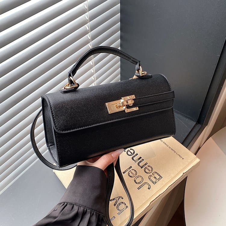 Lock Small Square Bag Women's Shoulder Handbag
