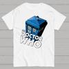 Doctor Who Tajemnicza Budka Telefoniczna Bawełniana Letnia Codzienna Chłodna Luźna Koszulka