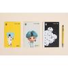 Monami BTS TinyTAN 153 ID Notebook Set – Suga (Official)