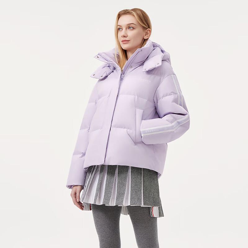 Tamboer Sportliche Daunenjacke mit abnehmbarer Kapuze 550308D