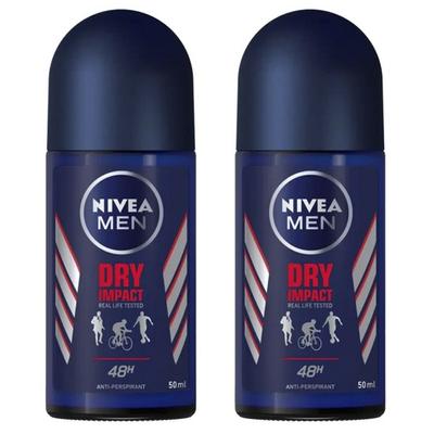 Dry Impact 48H Roll-On deodorant, 2 jednotky, 50 ml