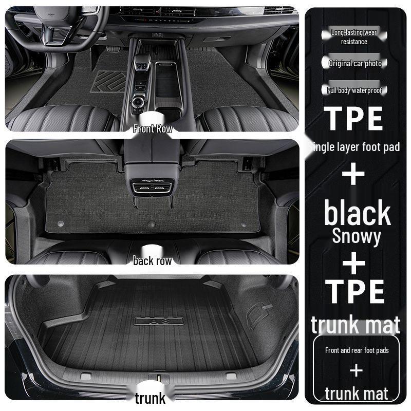 Fengyun A9L TPE Floor Mats 2025: Thickened, Wear-Resistant, Full Surround & Door Sill Coverage