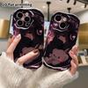 Phone case: 2D flat, suitable for iPhone 18 17 16 15 14 13 12 Pro, anime girl, perfect Christmas and Halloween holiday gift