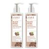 Jiva Black Pearl Shampoo 200 Ml X Pack Of 2 Natural Hair Cleanser For Volume Shine Gentle Scalp Care Daily Routine