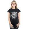 Marvel Womens/Ladies Thor Ragnarok Hammer Logo Cotton T-Shirt