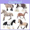 Pvc Horse Model Collection With Realistic Features For Kids And Collectors