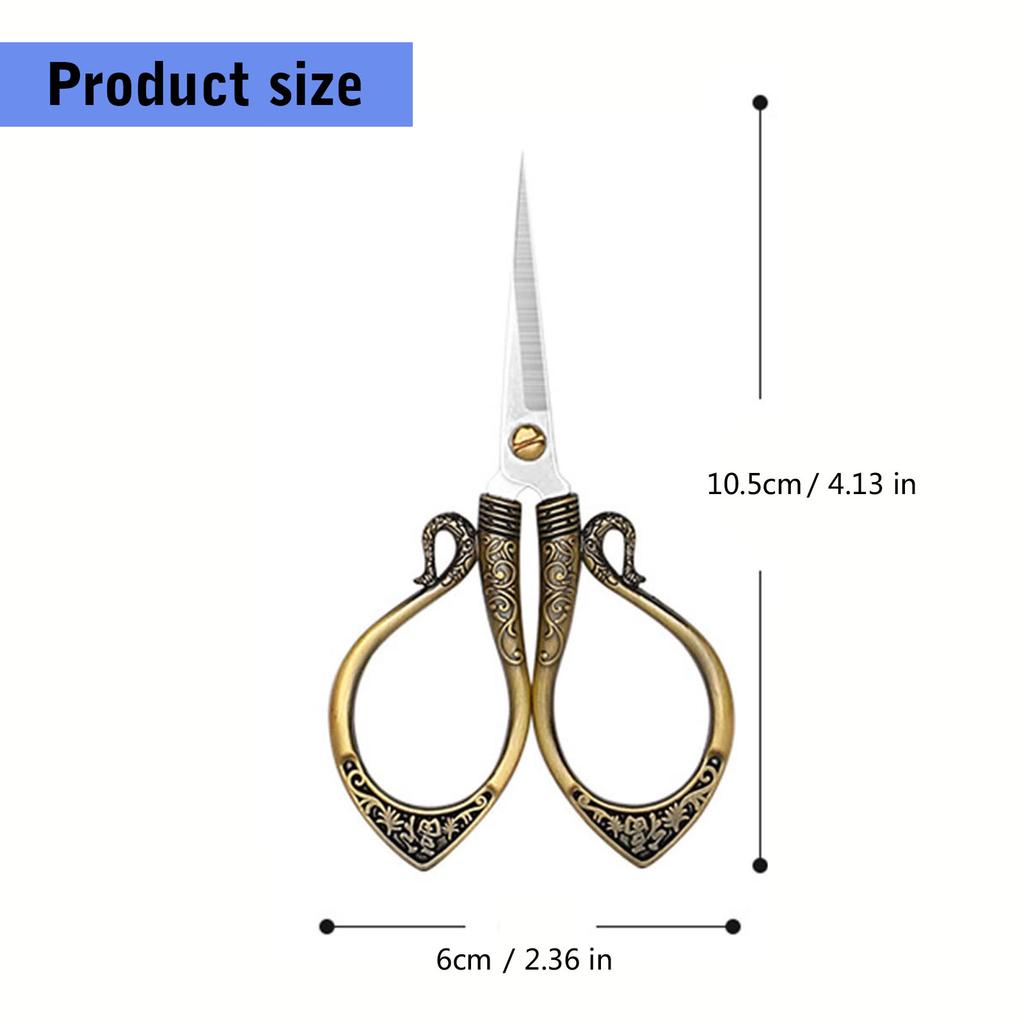 Fabric Scissors Sewing Scissors Embroidery Scissors Small Dressmaking Scissors for Needlework Cutting Fabric Clothing