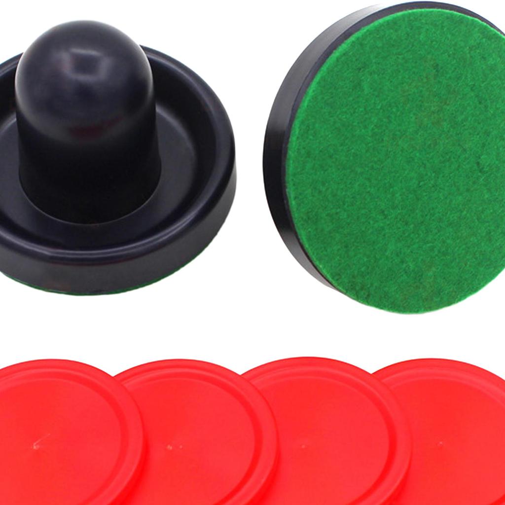 Air Hockey Pushers and Air Hockey Pucks, Goal Handle Pushers, Small Size Air