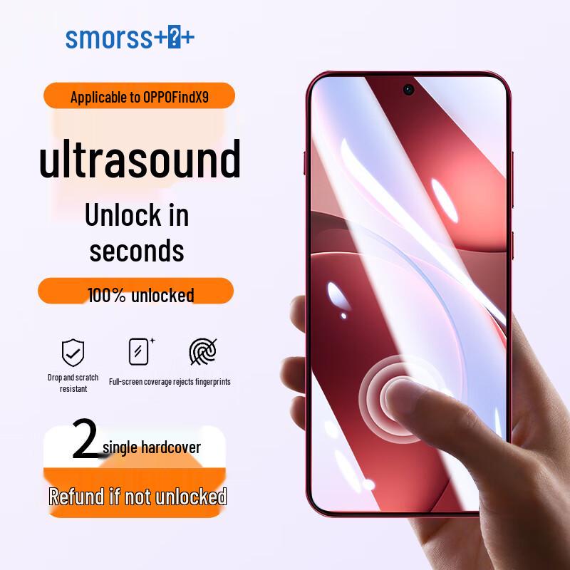 Smorss Bildschirmschutz und Objektivschutz für OPPO Find X Serie