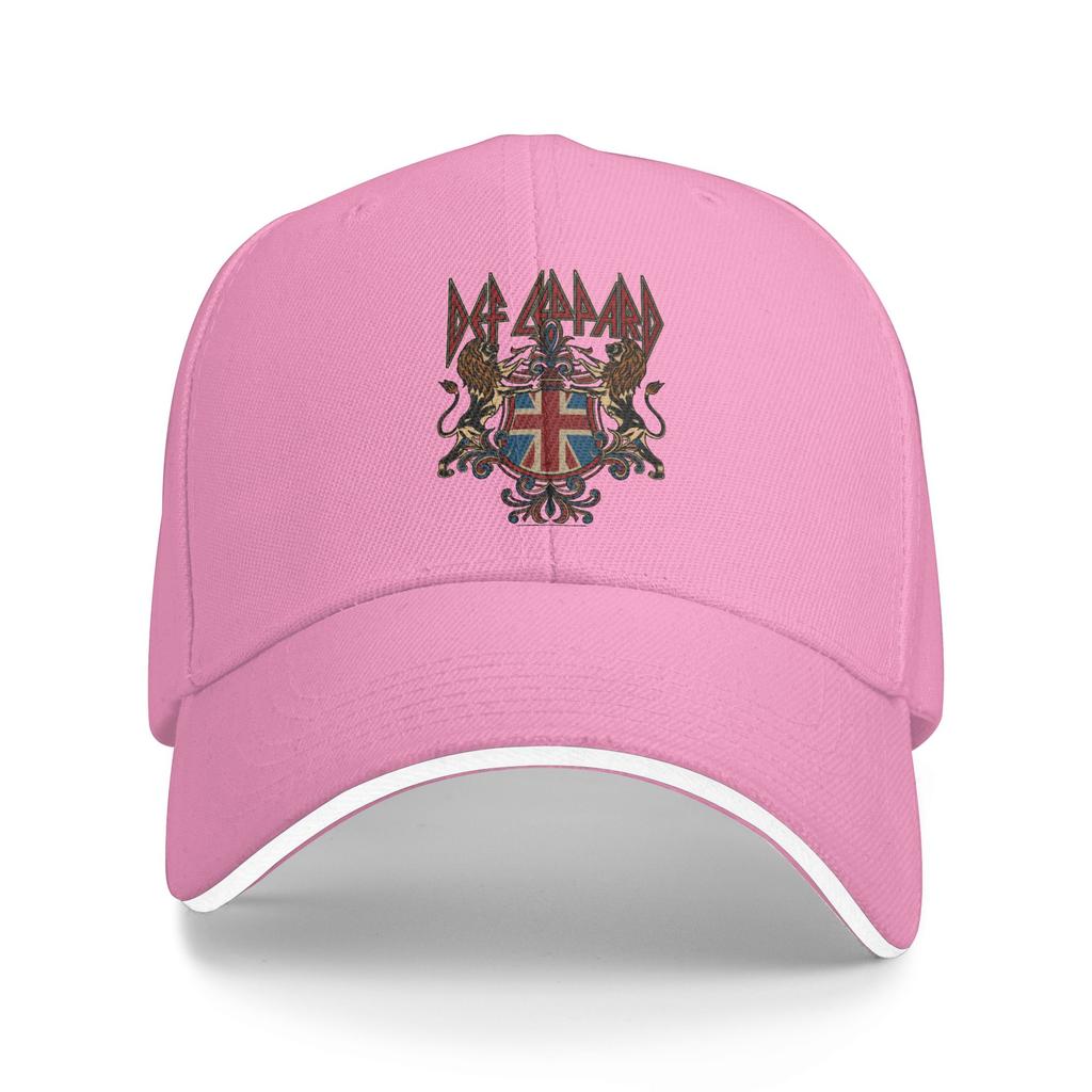 Def Leppard Rock Band Sun Baseball Cap Summer Street Style Hip Hop Hats For Men Adult Hunting Camping Snapback Cap
